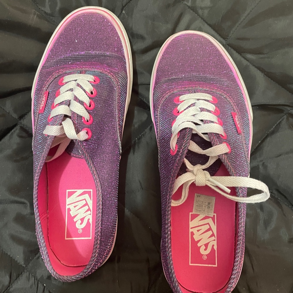 Pink, purple, or blue? These seem to change